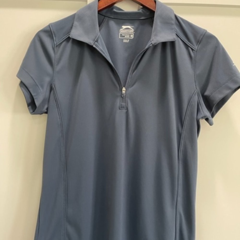 Slazenger Blue Golf Polo